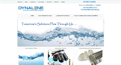 Desktop Screenshot of dynalene.com
